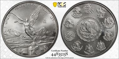 2007-Mo Onza Libertad Ag MS68