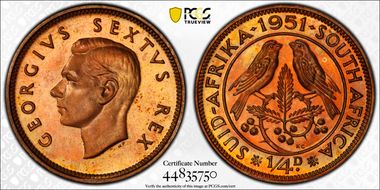 1951 1/4D PR65RD