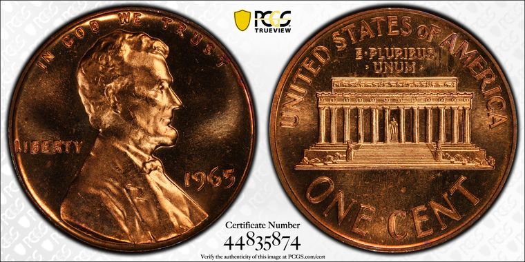 Cert 44835874 - Coin Image