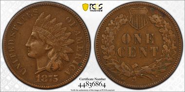 1875 1C VF30BN