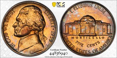 1939 5C Reverse of 1938 PR1