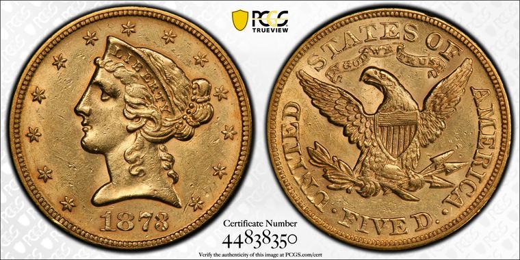 Cert 44838350 - Coin Image