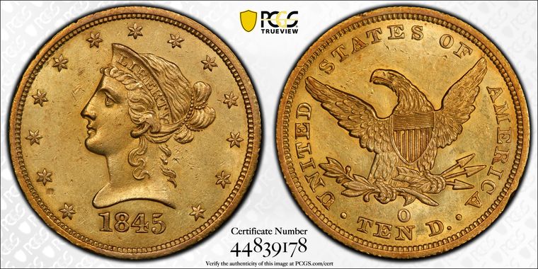 Cert 44839178 - Coin Image