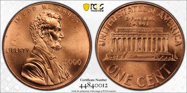 2000 1C Cheerios Promotion MS66RD