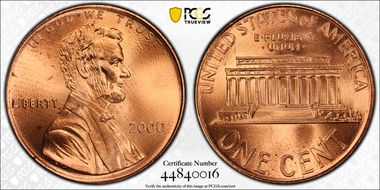 2000 1C Cheerios Promotion MS65RD