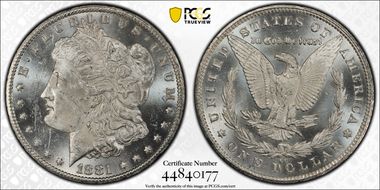 1881-CC $1 MS62