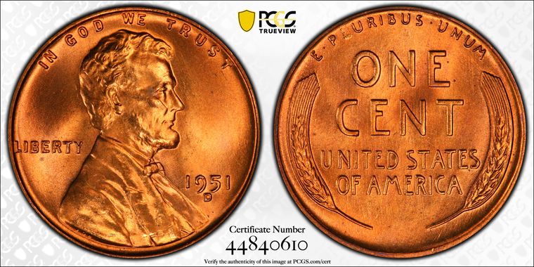 Cert 44840610 - Coin Image