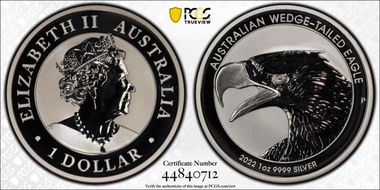 2022-P $1 Wedge-Tailed Eagle MS68