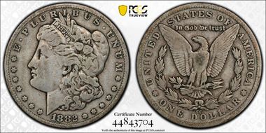 1882-CC $1 F15