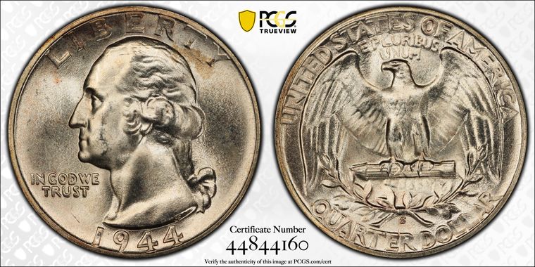 Cert 44844160 - Coin Image