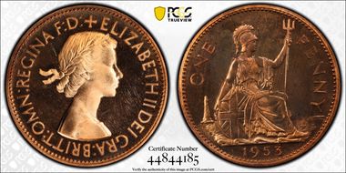 1953 1D S-4154 PR65RB