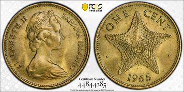 1966 1C MS65