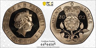 2002 20p S-G3 PR69DCAM