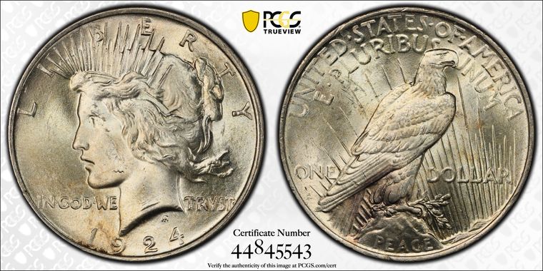 Cert 44845543 - Coin Image