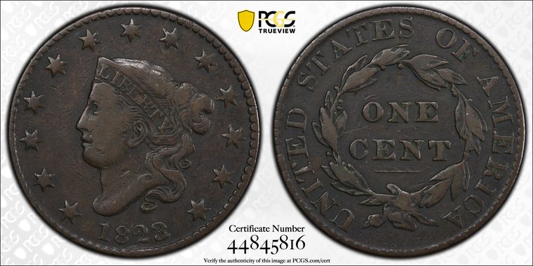 Cert 44845816 - Coin Image