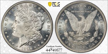 1896 $1 MS66+