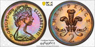 1979 2p S-C1 New Pence PR66BN