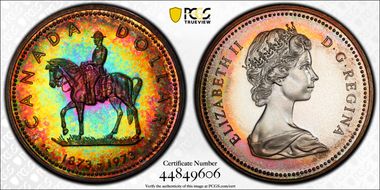 1973 S$1 R.C.M.P. Ag SP67