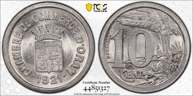 1921 10C Lec-316 MS64