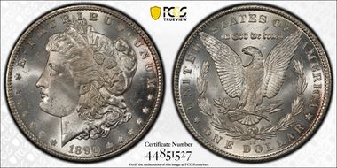 1890-CC $1 MS64