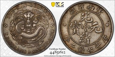 (1908) $1 LM-418 K-166 AU50