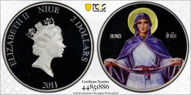 2011 $2 Virgin Mary Orthodox Shrines PR67DCAM