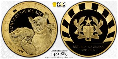 2020 500 Ced Cave Bear Giants of the Ice Age PR70DCAM