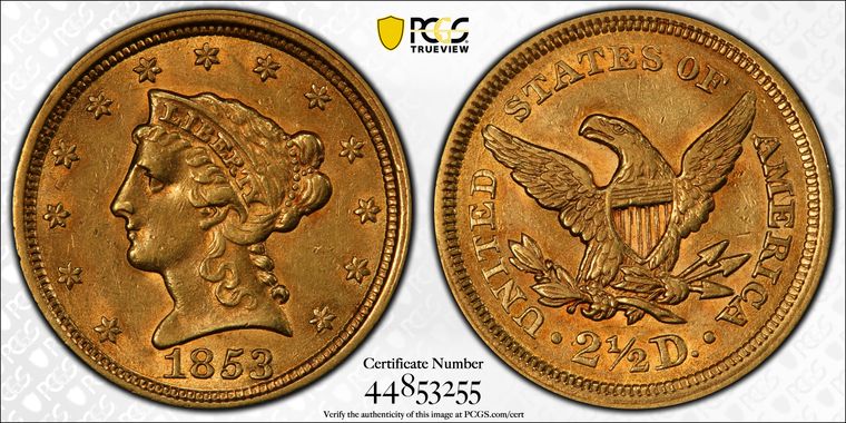 Cert 44853255 - Coin Image