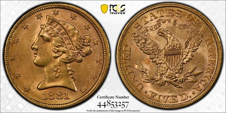 Cert 44853257 - Coin Image