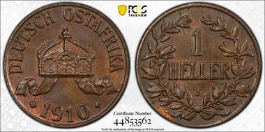 1910-J Heller MS64BN