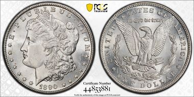 1890-CC $1 MS63