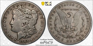 1903-S $1 VG10