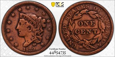 1839 1C N-2 Head of 1838 N1BN