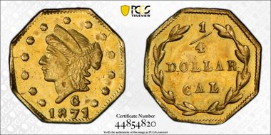 1871 G25C BG-765 MS63