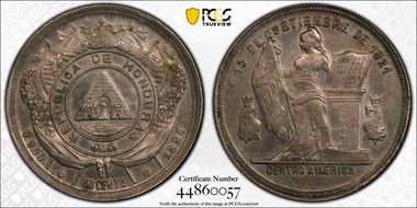 1886 50C KM-51  Ag AU58