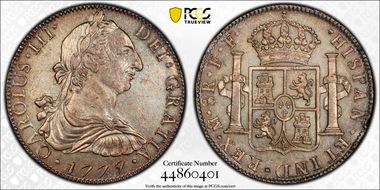 1777-Mo FF 8 R Calico-1113 AU58