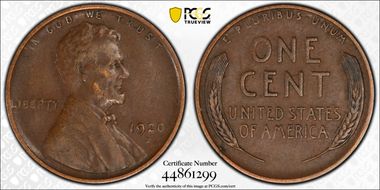 1920-S 1C XF40BN