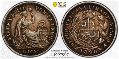 1898-JF 1/2 Din AU53