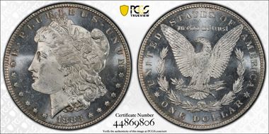 1883 $1 MS65PL
