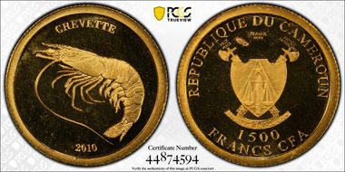 2010 1500 Fr Crevette PR68DCAM