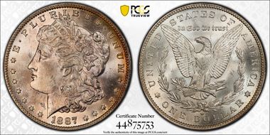 1887-O $1 MS64