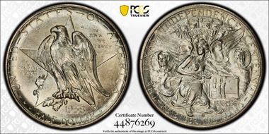 1938-S 50C Texas MS66