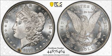 1878-S $1 MS64