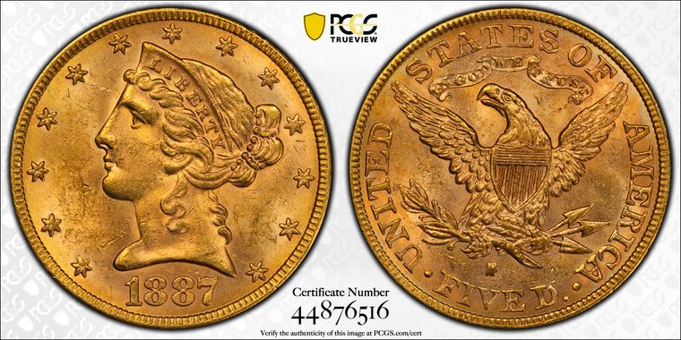 Cert 44876516 - Coin Image