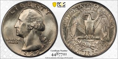 1982-D 25C MS65