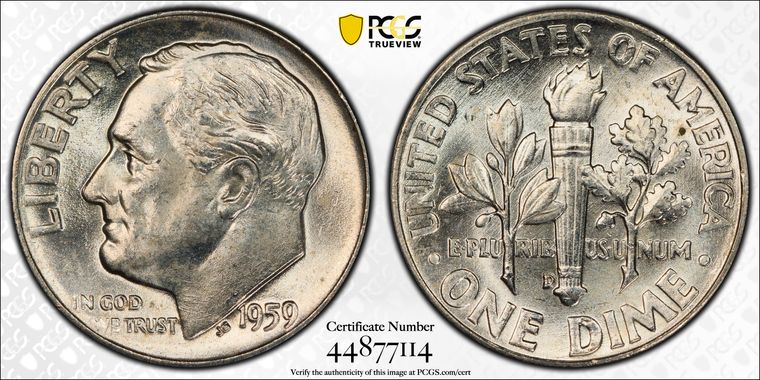 Cert 44877114 - Coin Image