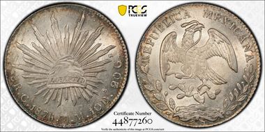 1876-Ca MM 8 R Ca52 MS64+