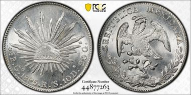 1895-Go RS 8 R Go78 MS64