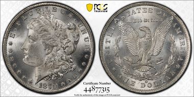 1879-O $1 MS64+