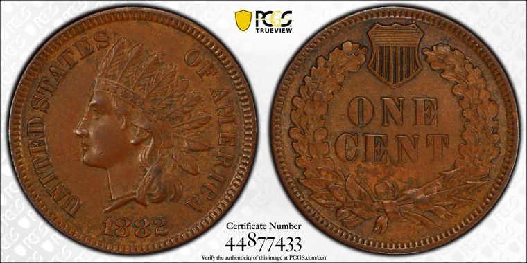 Cert 44877433 - Coin Image